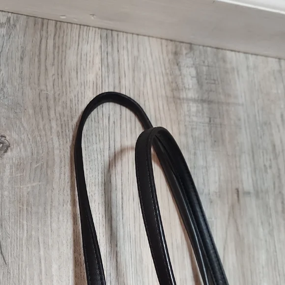 Tory Burch Ella Black Nylon Tote HandBag - Picture 7 of 17